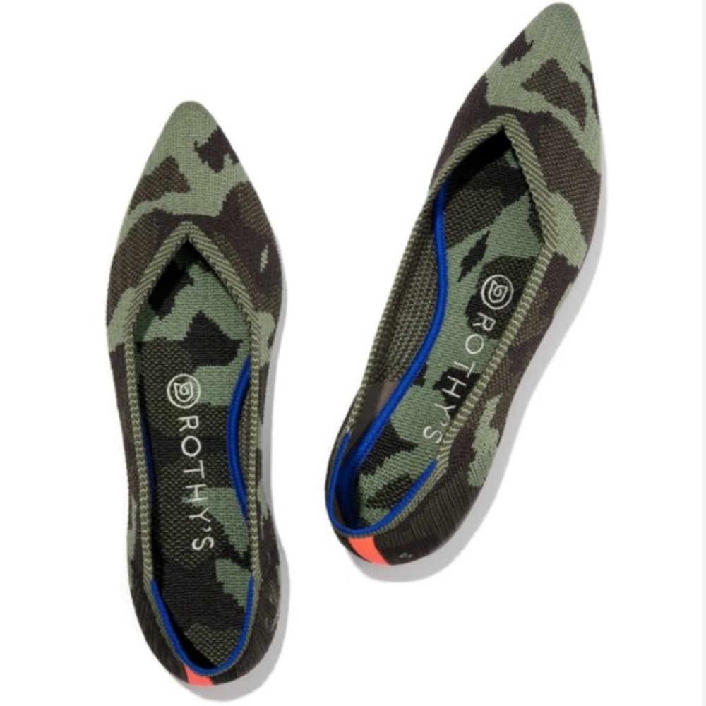 NWOT Rothy's The Point Slip On Flat Size 9